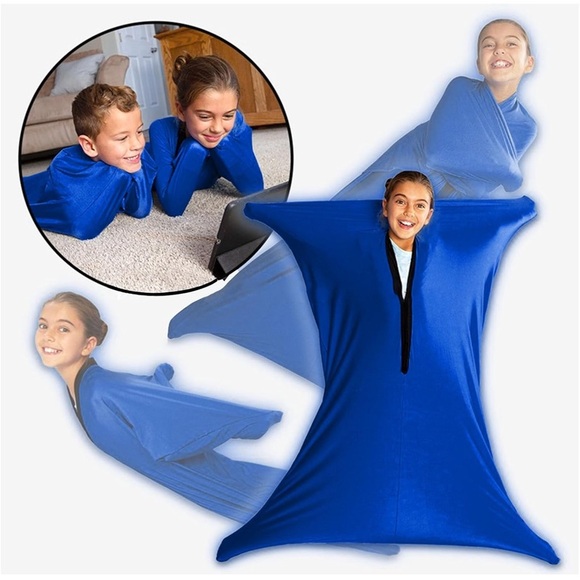 Other - Blue Body Sock with Carrying Bag